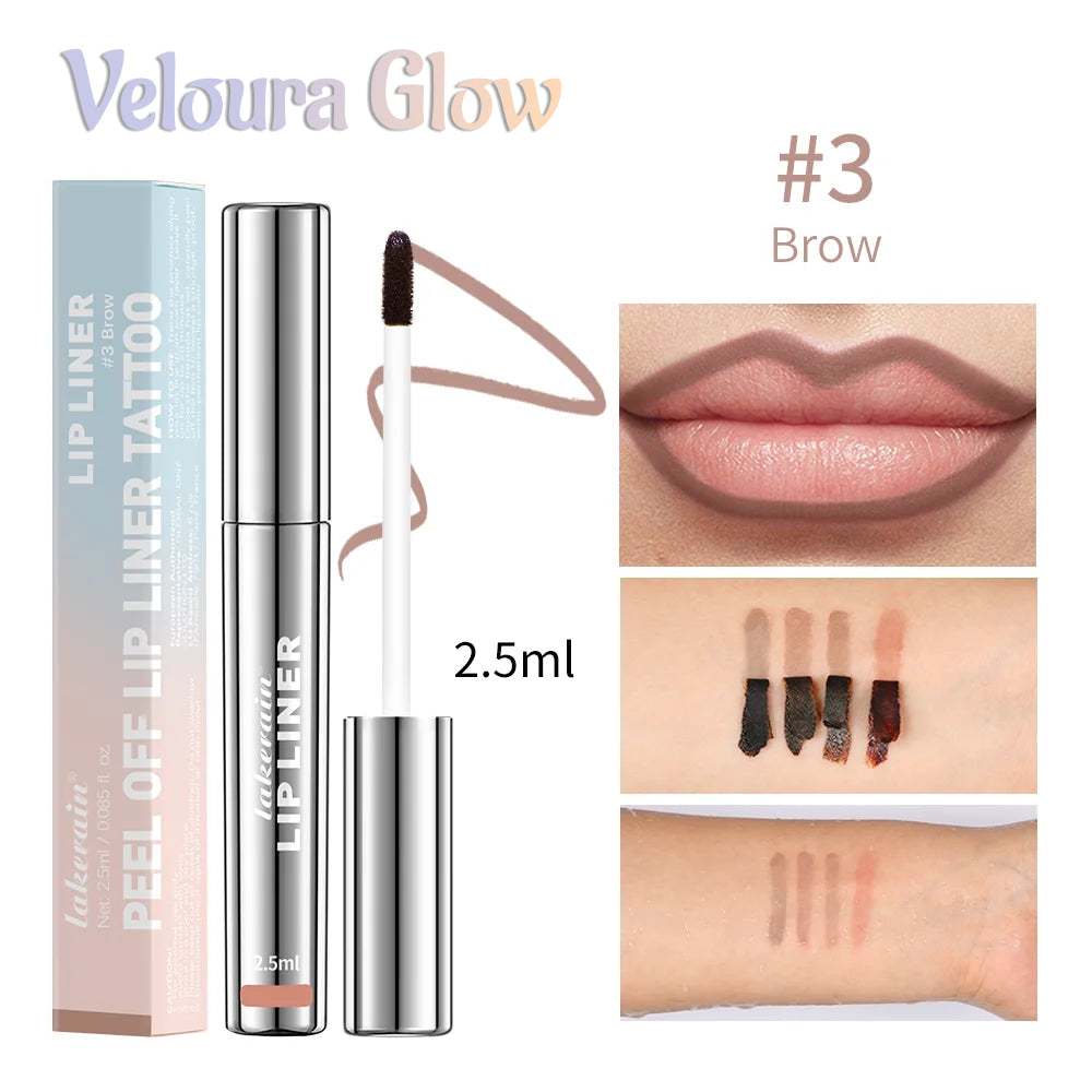 Peel & Glow Lip Stain – Natural Look, Waterproof, All-Day Wear